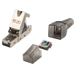 Conector RJ45 cat6A 8P8C...